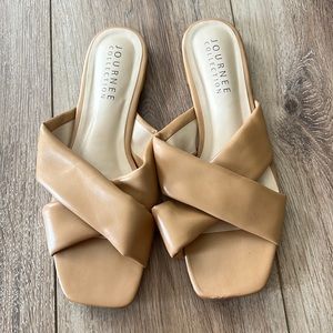 Journee Collection Carlotta slip on sandal